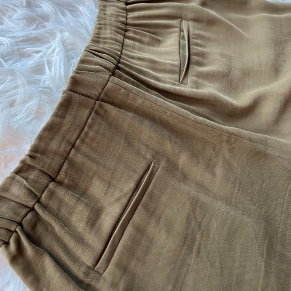 Mango Khaki High Waist Shorts - Picture 6 of 6